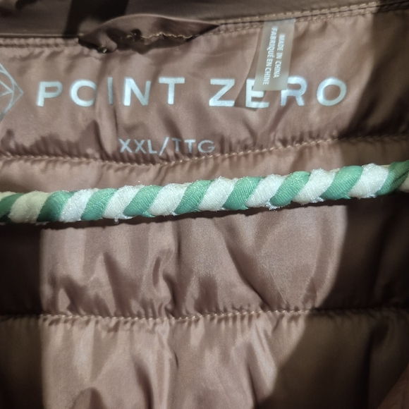 Point Zero Dusty Rose Brown Ultra Light Quilted Vest - Picture 2 of 4